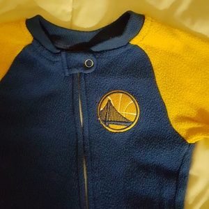 Warriors onesie